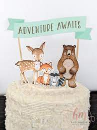 https://www.etsy.com/listing/685799201/woodland-cake-topper-adventure-awaits gambar png