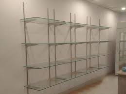 Wall Mounted Glass Storage Rack For