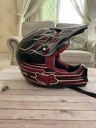 Details About Fox Dirt Bike Atv Motocross Helmet Size M