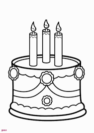 Ton gâteau comporte autant de bougies que ton âge et tu dois toutes les souffler. Joyeux Anniversaire Dessin Gateau