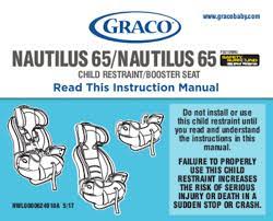 user manual graco nautilus 65 3 in 1