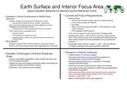 earth surface and interior focus area