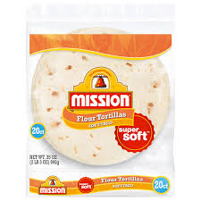 mission flour tortillas soft taco