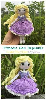 Personalize your barbie or any other doll with its own unique crochet clothing. Amigurumi Princess Doll Crochet Free Patterns Crochet Knitting