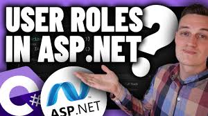asp net user roles create and ign
