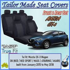 Truefit Black Seat Covers For Mazda Cx