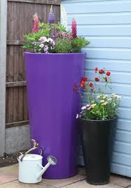 Large Metro Water Planter Purple