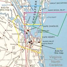 Top Spot Map N246 Virginia Chesapeake Bay James River Inshore