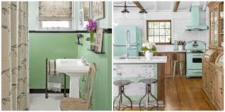 Here's how to infuse the retro and nostalgic shade in your home with paint, furniture, appliances, decorating ideas, and more. Mint Green Home Decor Mint Green Decorating Ideas