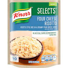 knorr selects risotto four cheese