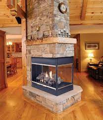 Top 10 3 Sided Fireplace Ideas And