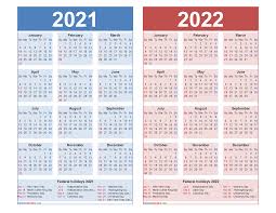 So here we present you free 2022 calendars in easily printable and downloadable format. Free 2021 And 2022 Calendar Printable With Holidays Free Printable 2021 Monthly Calendar With Holidays