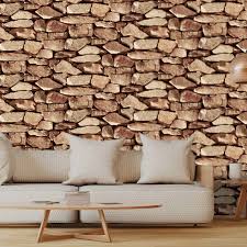 Red 3d Realistic Vintage Brick Effect