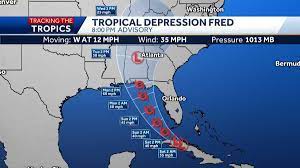Tropical Depression Fred: Storm impacts ...