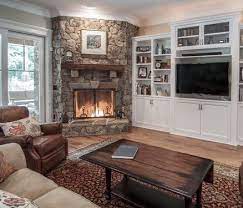 Livingroom Layout Fireplace Furniture
