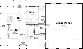 barndominium house plan w oversized rv