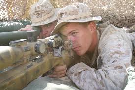 marine snipers train to wage war on