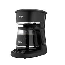 With no complicated controls, you can brew your coffee by pressing the very special feature of this coffee maker is that it is enabled with a programmable feature. Mr Coffee Programmable 12 Cup Coffee Maker Black Target