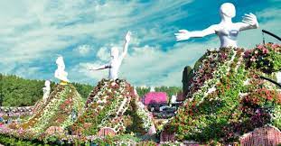 dubai miracle garden opens its doors