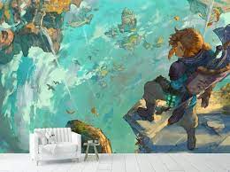 Zelda Gaming Mural Wall Art Wallpaper