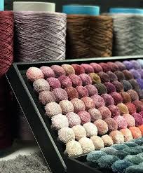 polyester carpet yarn at rs 190 kg in