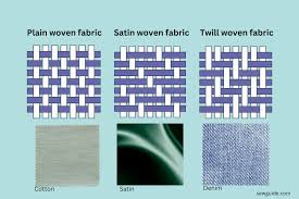 diffe types of woven fabrics sewguide