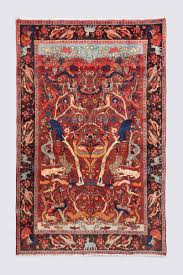 antique shekargaah ahmad isfahan carpet