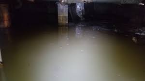 the effects of flood waters in basements