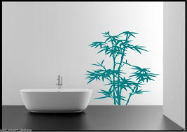 Bamboo Grass Leaves Tree Bathroom