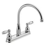 Delta gooseneck kitchen faucet