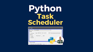 python script automation using task