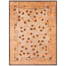 antique chinese mongolian deco carpet
