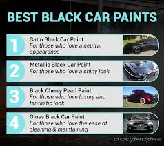 4 Best Diffe Black Paint For Cars