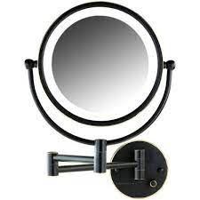 Framed Round Bathroom Vanity Mirror