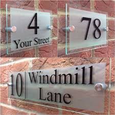 Glass Name Plate Designs To Give Your