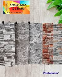 jual wallpaper dinding 3d wallfoam batu