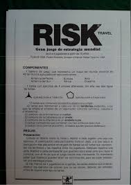 Guarde éste manual para futuros usos . Instrucciones Juego De Mesa Risk De Borras 1987