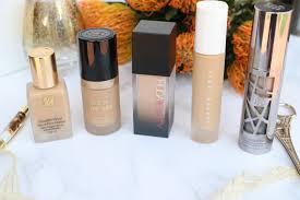 my top 5 mid to high end foundations