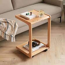 Nordic Mobile Sofa Side Table With