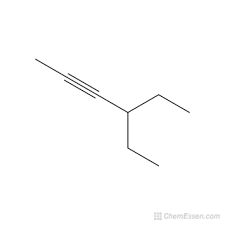 4 ethylhex 2 yne structure c8h14