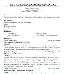 Icu Rn Resume Sample Nursing Resume Examples Samples Resume Format
