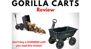 Gorilla Carts Gor866d Review Back To
