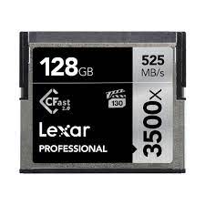 Thẻ nhớ Cfast 2.0 Lexar Professional 3500x 128GB LC128CRBAP3500 | Memoryzone  - Professional in memory