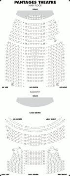 Pantages Theater Seating Chart View Otvod