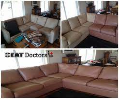 leather sofa color restoration and