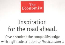 how the economist entices students into