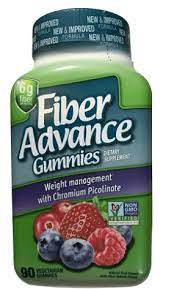 fiber advance gummies weight management