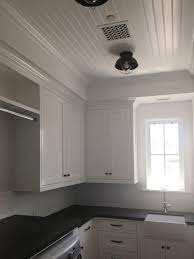 beadboard galley kitchen ceiling