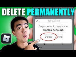 how to delete your roblox account you