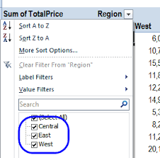 excel pivot table how to clear old